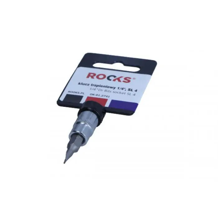 Expressz kézbesítés ROOKS Dugókulcs betét 1/4" SL 4