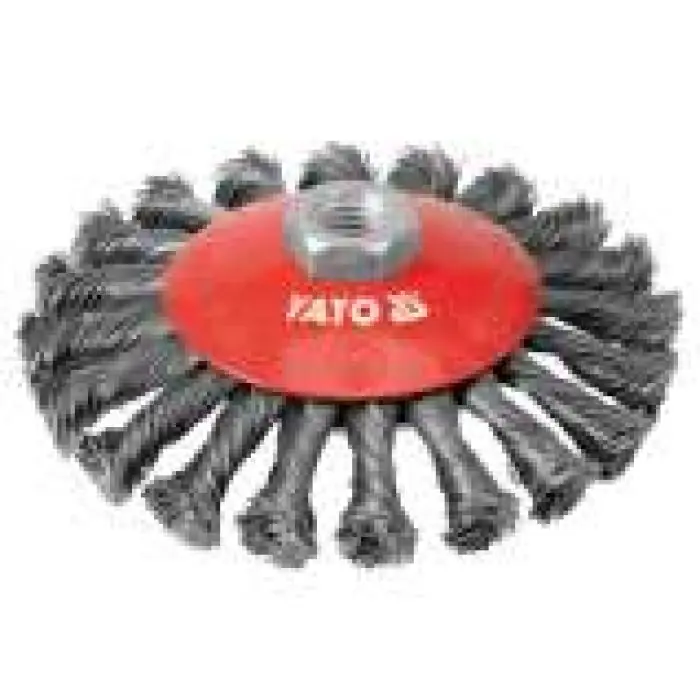 Akció YATO Körkefe d: 125mm inox fonott