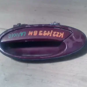 MITSUBISHI LANCER 91-96 Bal hátsó külső kilincs 4 ajtós bontott alkatrész Prémium