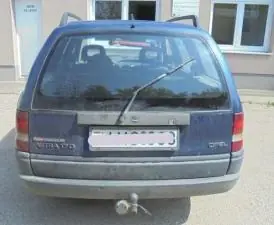 Azonnal elérhető OPEL ASTRA F 91-94 Jobb tetőcsomagtartó hosszanti sín tetősín bontott alkatrész