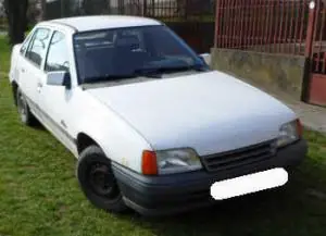 Végkiárusítás OPEL KADETT E Bal visszapillantó tükör mechanikus bontott alkatrész