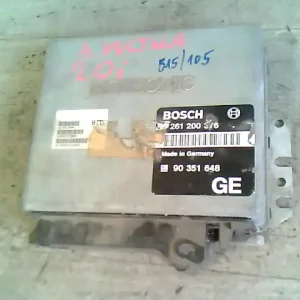 Azonnal elérhető OPEL VECTRA A 88-96 Motorvezérlő egység ecu pcm modul 2.0 i, 8 v bontott alkatrész