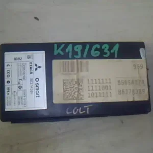 Legkelendőbb MITSUBISHI COLT 08.10- Központizár vezérlő elektronika bontott alkatrész