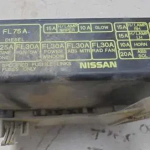 Vedd meg online NISSAN SUNNY N14 91.03-95.09 Biztosítéktábla bcm bsi bsm sam gem modulbontott alkatrész