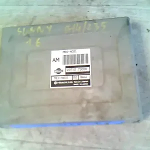 Gyors szállítás NISSAN SUNNY N14 91.03-95.09 Motorvezérlő egység ecu pcm modul 1.6 i bontott alkatrész