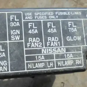 Legkelendőbb NISSAN VANETTE CARGO Biztosítéktábla bcm bsi bsm sam gem modulbontott alkatrész