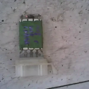 Árcsökkenés OPEL CORSA C 00-06 Fűtőmotor előtét ellenállásbontott alkatrész