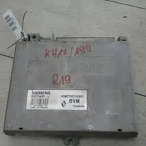 RENAULT R19 92- Motorvezérlő egység ecu pcm modul bontott alkatrész Outlet