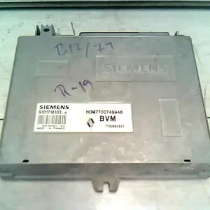 Biztonságos fizetés RENAULT R19 92- Motorvezérlő egység ecu pcm modul bontott alkatrész