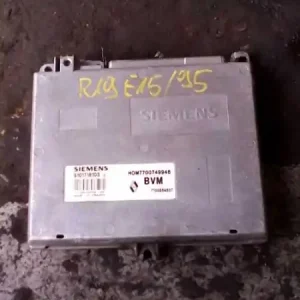RENAULT R19 92- Motorvezérlő egység ecu pcm modul bontott alkatrész Olcsó