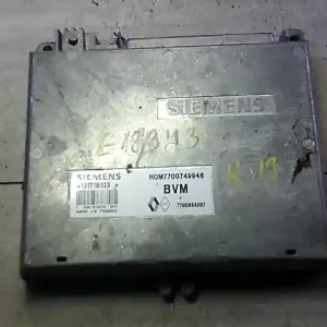 RENAULT R19 92- Motorvezérlő egység ecu pcm modul bontott alkatrész Prémium