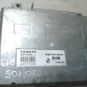 RENAULT R19 92- Motorvezérlő egység ecu pcm modul 1.4 ibontott alkatrész Olcsó
