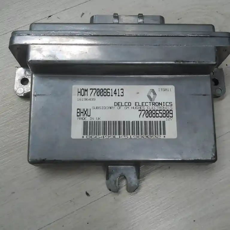 Biztonságos fizetés RENAULT R19 92- Motorvezérlő egység ecu pcm modul 1.4ibontott alkatrész