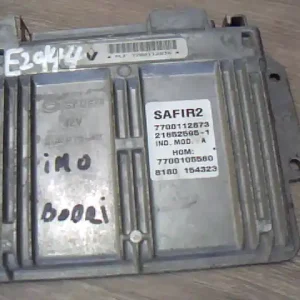 Újdonság RENAULT TWINGO 93-98 Motorvezérlő egység ecu pcm modul 1.1bbontott alkatrész