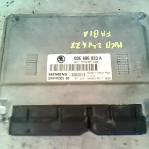 SKODA FABIA 99-07 Motorvezérlő egység ecu pcm modul 1.2 i, 12 v bontott alkatrész Szuper akció