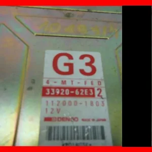 Biztonságos fizetés SUZUKI SWIFT 89-96 Motorvezérlő egység ecu pcm modul bontott alkatrész