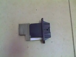 TOYOTA AVENSIS 01-03 Fűtőmotor előtét ellenállásbontott alkatrész Gyors szállítás