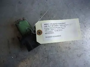 VW GOLF III. Fűtőmotor előtét ellenállásbontott alkatrész Kedvezmény