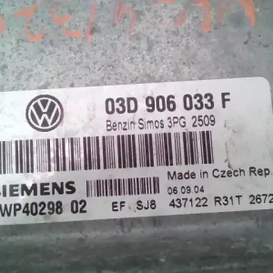 Különleges ajánlat VW POLO V. 02-05 Motorvezérlő egység ecu pcm modul 1.2 benzines bontott alkatrész