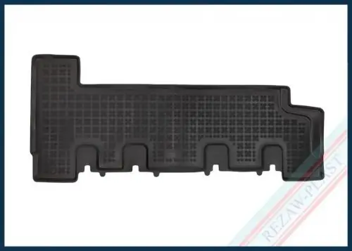 Akciós ár Rezawplast magasperemű gumiszőnyeg /hótálca Renault Trafic III. 2021- hátsó üléssor 3 utas számára, csak jobb oldali utasajtóval, fix ülésekkel