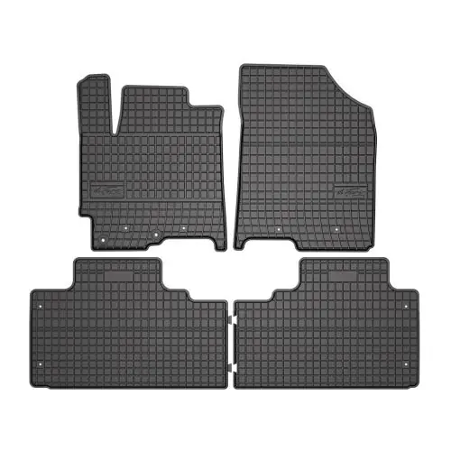 Szuper akció Sarokerősített méretpontos gumiszőnyeg JAC JS8 Pro suv, 6 seats, 7 seats, 1st and 2nd rows since 2024