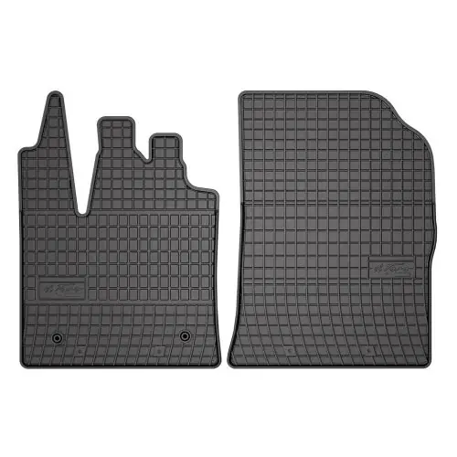 Csak ma Sarokerősített méretpontos gumiszőnyeg Renault Express van, 2 seats, 1st row since 2021