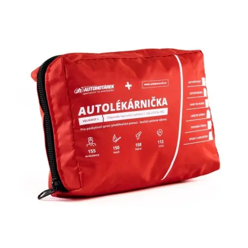 Textil autós elsősegélycsomag Auto Hotárek Kedvezmény
