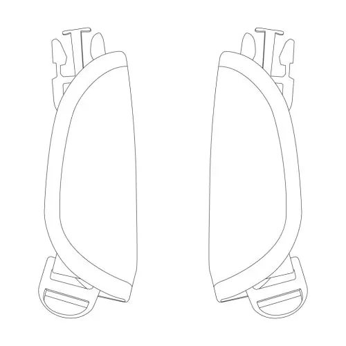 Bestseller Thule Active Kid 5 pontos vállpánt címkékkel (40105192)