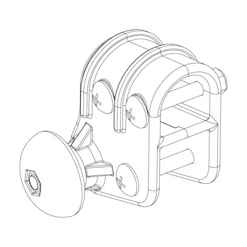 Thule Active Kid Autolock szerelvény jobb 14-X (40105236) Szuper akció