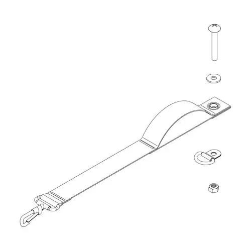 Akciós ár Thule Active Kid vonóhorog biztonsági heveder cserekészlet (40202049)