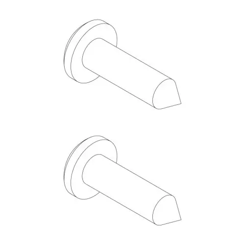 Csak ma Thule zárókupak csavar pár 9708,970,968,9104 (50900)