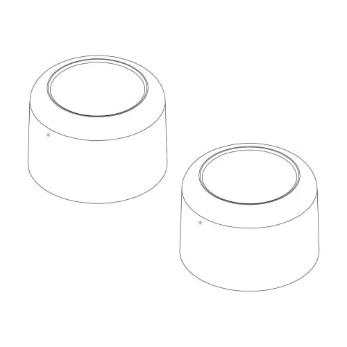 Thule zárókupak pár 9708,970,970-3,968,9104 (50901) Prémium