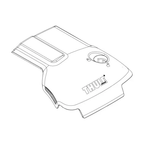 Thule wingbar edge láb fedél bal (52313) Azonnal elérhető