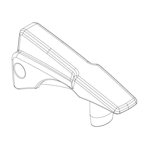 Thule excenteres kilincs 598,564,568 (52672) Azonnali szállítás