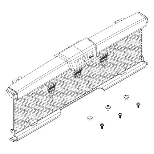 Thule rendszámtartó szerelőklt. 918-hoz (52689) Akció