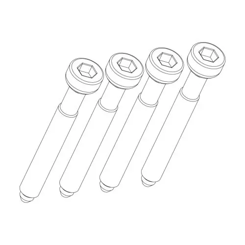 Thule csavarok m6x44m 4 db. ridealong (52736) Árcsökkenés