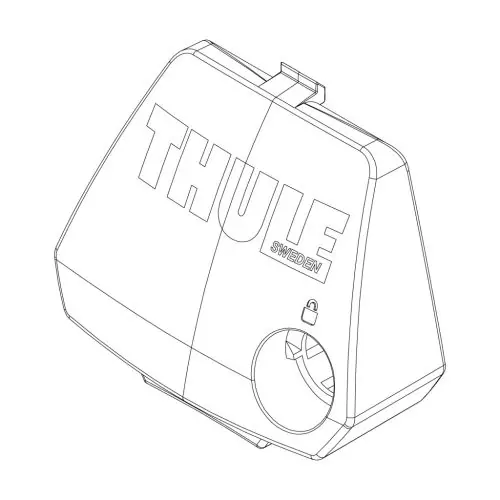 Thule evo raised rail- első fedél 7104 (52985) Bestseller