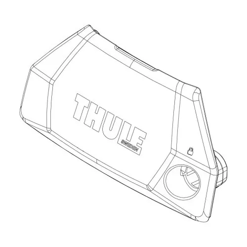 Thule fedél 7106-hoz (54243) Szuper ajánlat