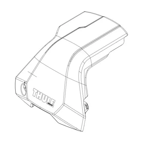 Thule edge clamp fedél jobb 720500 (54250) Vásárlói kedvenc
