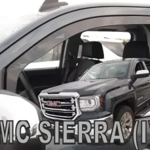 Biztonságos fizetés Heko 2 darabos légterelő GMC Sierra IV 4 ajtós. 2013-