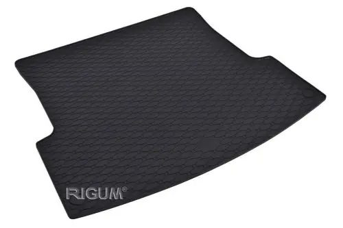 Olcsóbb Eco fekete gumi csomagtértálca kb 1cm peremmel Skoda Octavia I Sedan 1997-2010