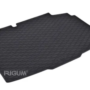 Akció Eco fekete gumi csomagtértálca kb 1cm peremmel Skoda Fabia IV Hatchback 2021-