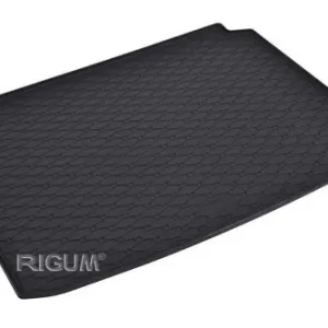 Olcsó Eco fekete gumi csomagtértálca kb 1cm peremmel Audi A3 IV 8Y Sportback 2020-