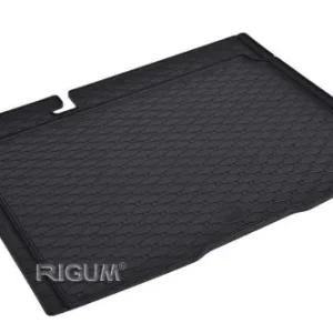 Alacsony ár Eco fekete gumi csomagtértálca kb 1cm peremmel Dacia Sandero / Sandero Stepway Hatchback 2021-