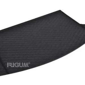 Olcsóbb Eco fekete gumi csomagtértálca kb 1cm peremmel SsangYong Korando SUV 2019 -