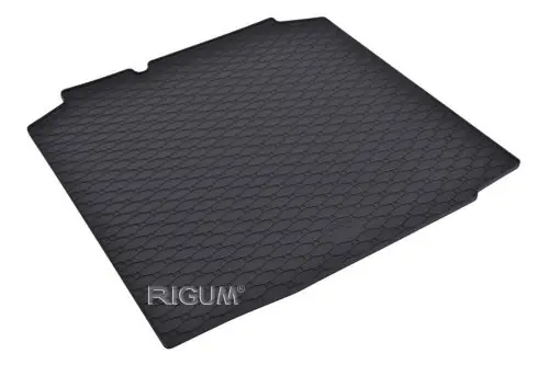 Gyors szállítás Eco fekete gumi csomagtértálca kb 1cm peremmel Skoda Fabia II Kombi 2007-2014