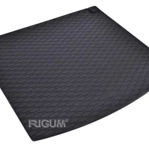 Árengedmény Eco fekete gumi csomagtértálca kb 1cm peremmel Seat Leon III ST /Leon X-Perience Kombi 2014-