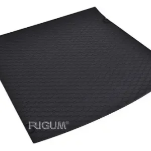 Prémium Eco fekete gumi csomagtértálca kb 1cm peremmel Audi Q7 I SUV 2006-2015