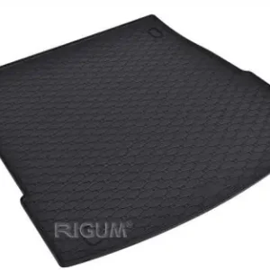 Végkiárusítás Eco fekete gumi csomagtértálca kb 1cm peremmel ALFA Romeo Stelvio 2017-