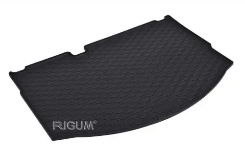 Árcsökkenés Eco fekete gumi csomagtértálca kb 1cm peremmel CITROËN C3 2010- (mankókerékkel)(404098)